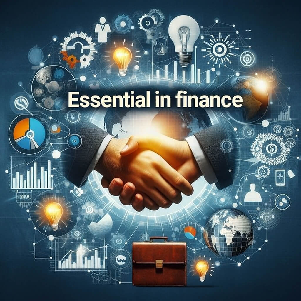 Jabat tangan di depan jaringan keuangan global – pentingnya kode LEI di sektor keuangan.