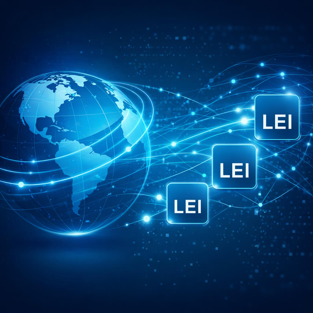 Transaksi keuangan global FATF Travel Rule dan data identitas entitas terstruktur menggunakan LEI